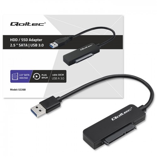 HDD SSD Adapter QOLTEC USB 3.0