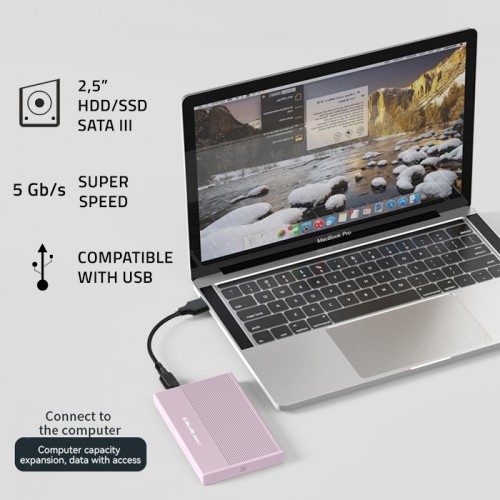 HDD Rack QOLTEC USB 3.0 roz