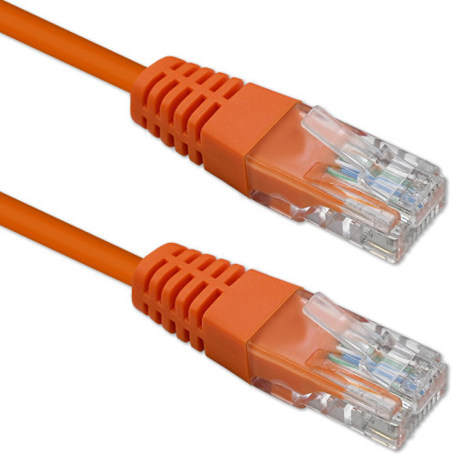 Cablu de conectare Qoltec Crossover | CAT5E | UTP | 1.8m