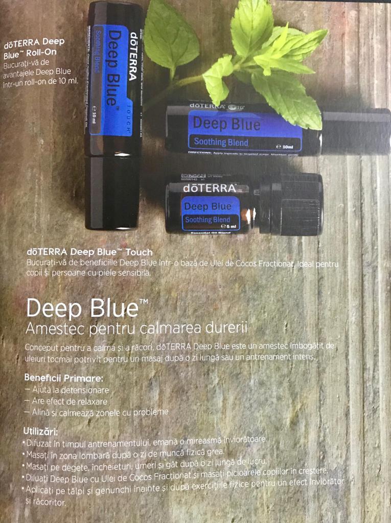 Ulei esential doTERRA DEEP BLUE pentru dureri 5ml