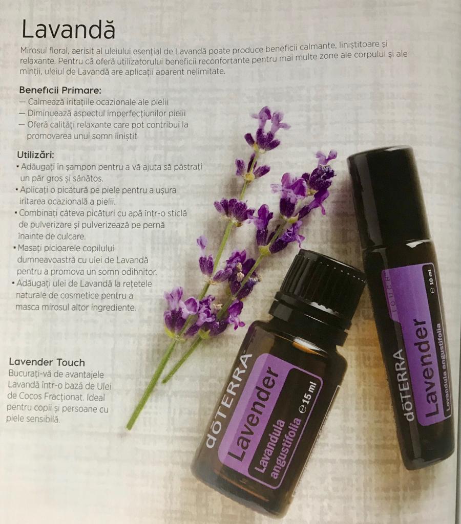 Ulei esential doTERRA Lavander (Lavanda/Levantica) 15ml
