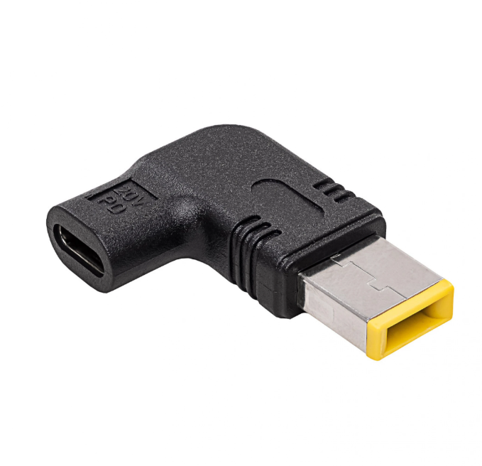 Adaptor convertor Lenovo USB-C la USB square 11x4.5mm 18.5V-20V/100W