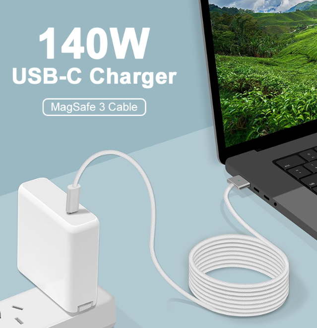 Incarcator Apple USB-C (TYPE C) 140W 15V-28V 3-5A A2485 model MagSafe3