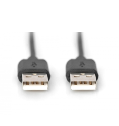 Cablu date Digitus USB 2.0 AM male la USB male 1m