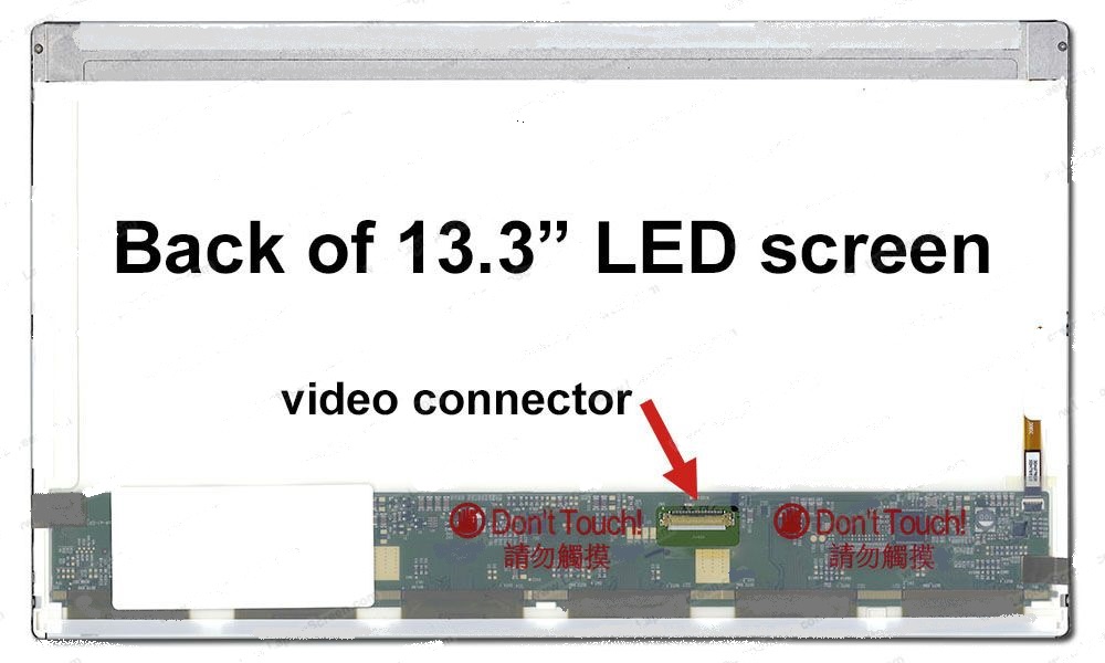 Laptop display 13.3-inch LED 40 pin WXGA HD