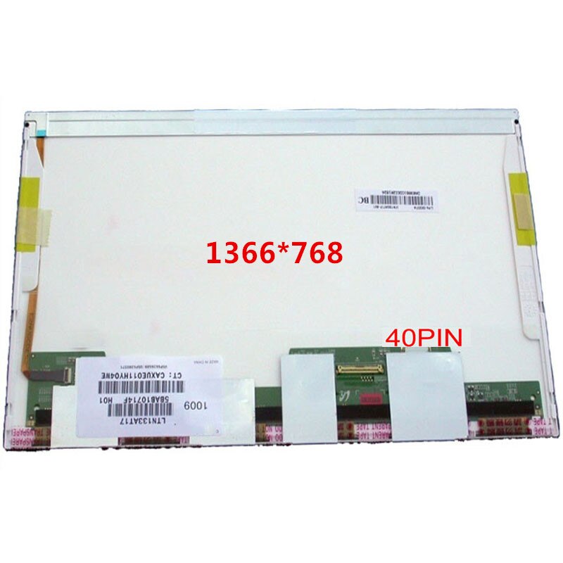 Laptop display 13.3-inch LED 40 pin WXGA HD