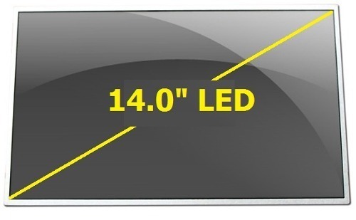Laptop display 14 inch LED 1366 x 768 WXGA HD no brackets 40 pin