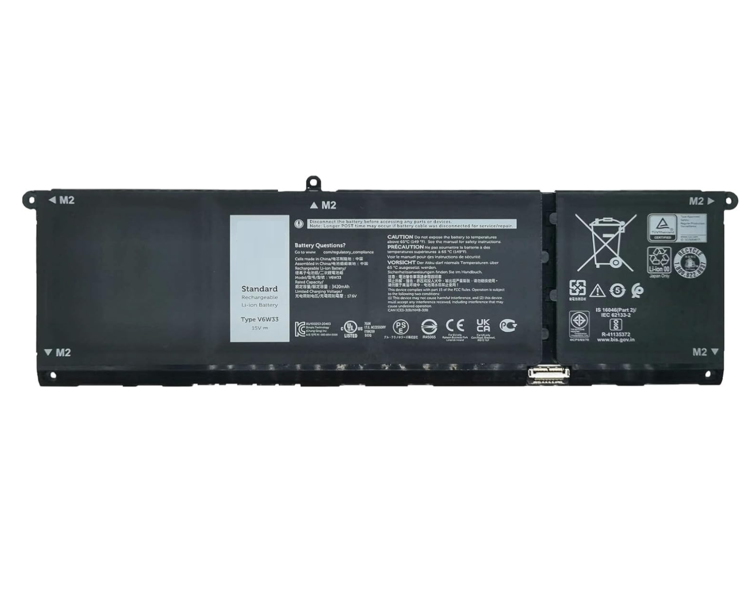 Baterie laptop Dell Inspiron 3510 3511 3515 5310 5410 5415 5418 5510 Latitude 3320 3520 3420 Vostro 3510 3515 5410 V6W33