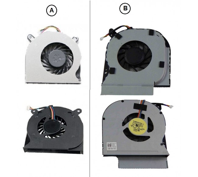 Cooler/FAN laptop Dell Latitude E6400 E6410 E6500 E6510 M2400 FX128 model A