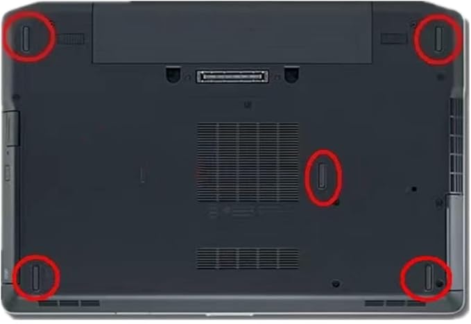 Set 5 bucati picioruse cauciuc caracasa Dell Latitude E6420 E6430 E6220 E6330 E6320 E5520 E5420