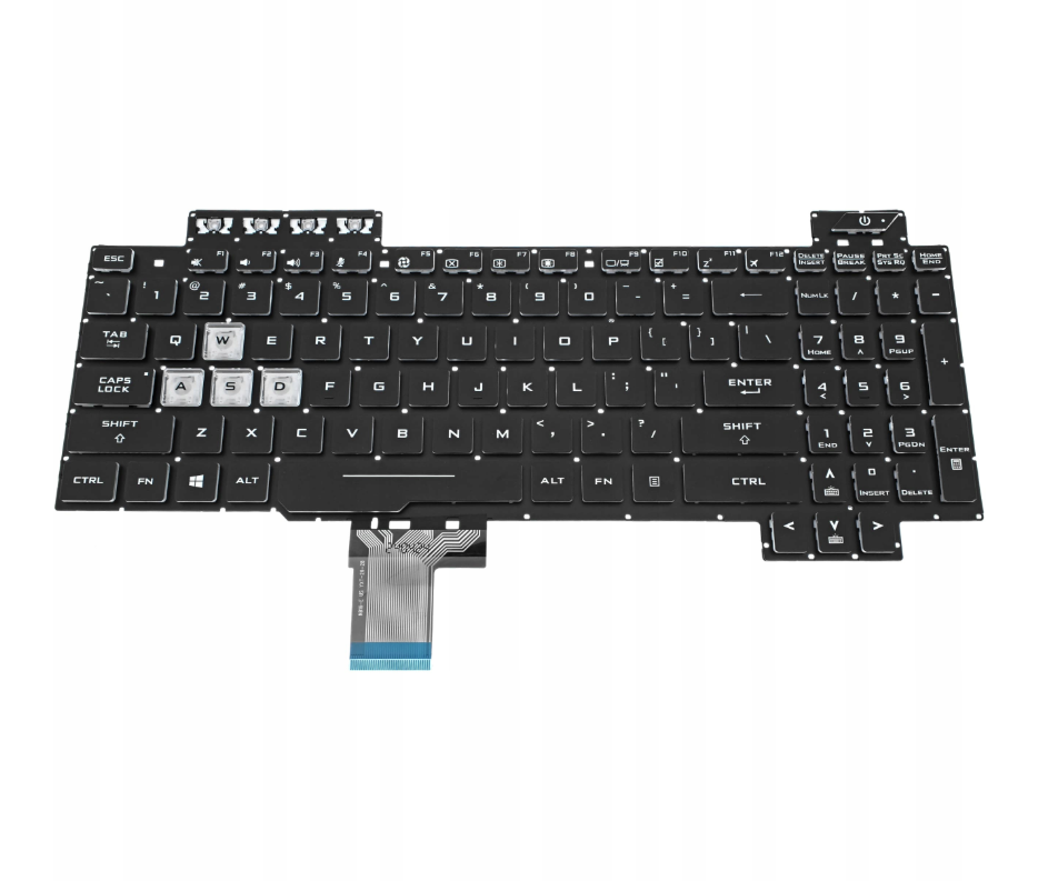 Tastatura laptop Asus TUF Gaming FX705 FX705D FX705DY FX705DD FX705DT FX705DU 8 pin
