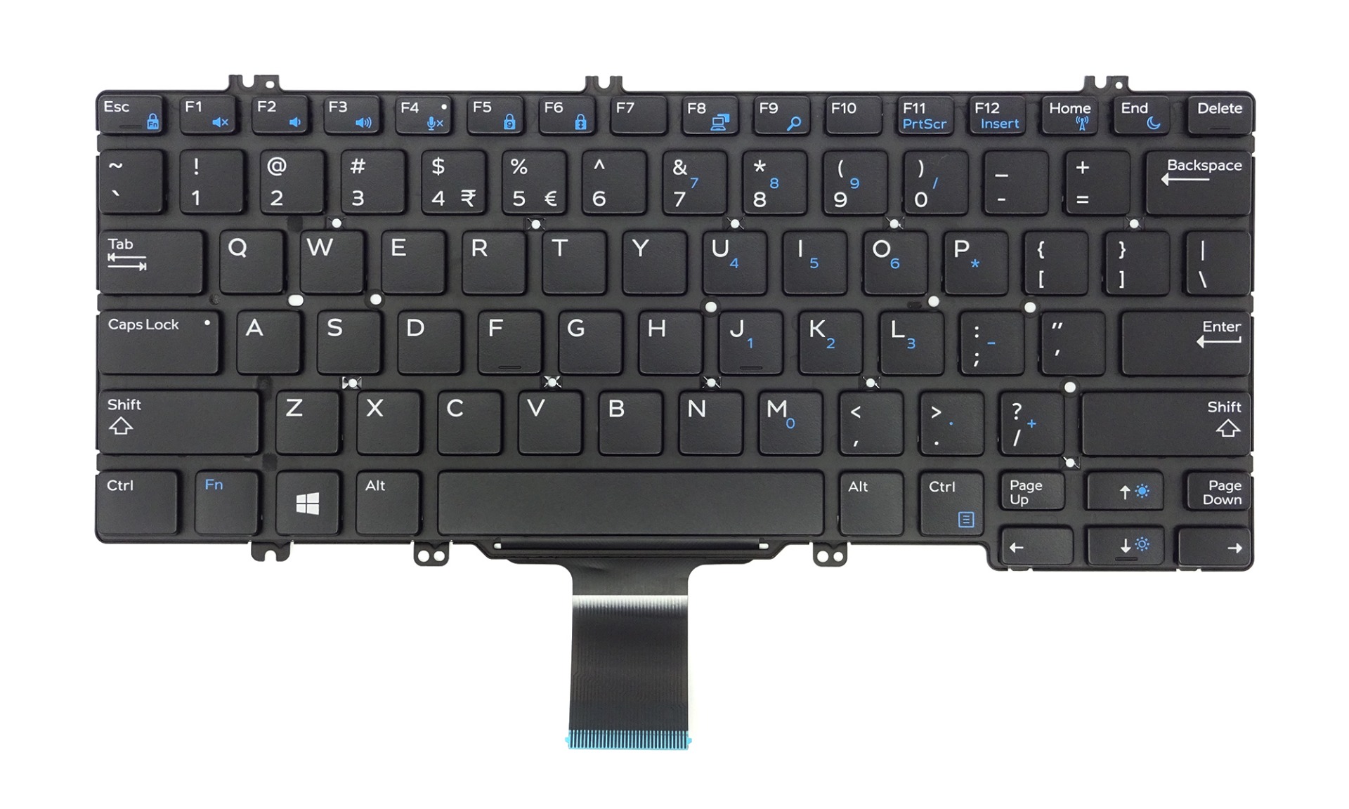 Tastatura laptop pentru Dell Latitude 5280 5289 5290 7280 7290 7390 7380 7389  fara rama
