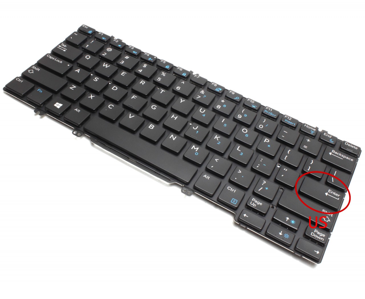 Tastatura laptop pentru Dell Latitude 5280 5289 5290 7280 7290 7390 7380 7389  fara rama