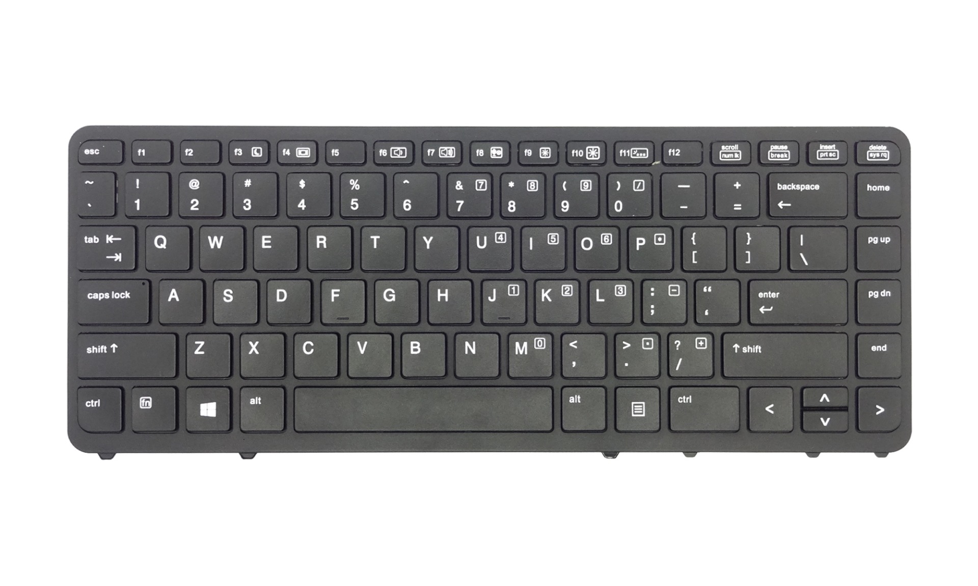 Tastatura laptop HP EliteBook 740 G2 740 G3 750 G2 840 G1 850 G1 Zbook 14 fara trackpoint