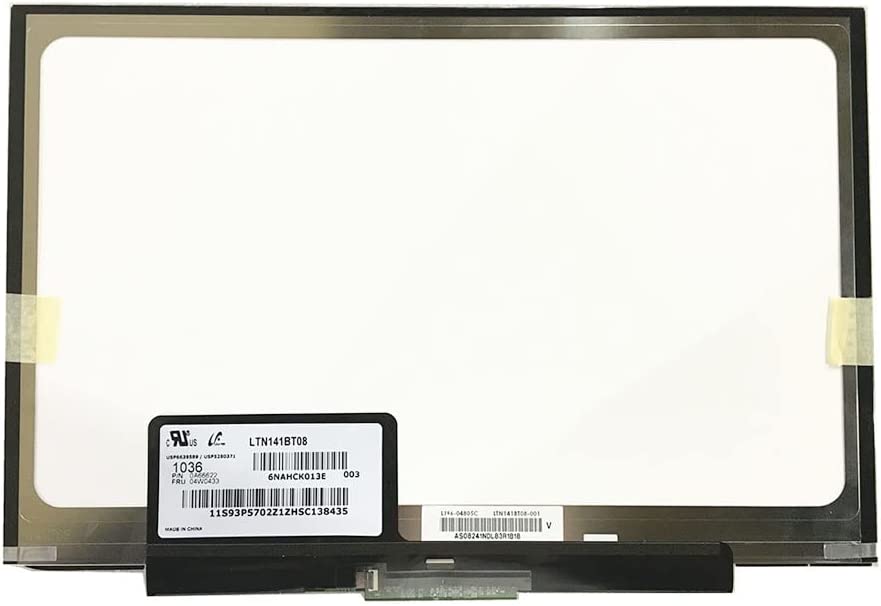 Laptop display 14.1 inch slim 1440x900 WideScreen 40 pin