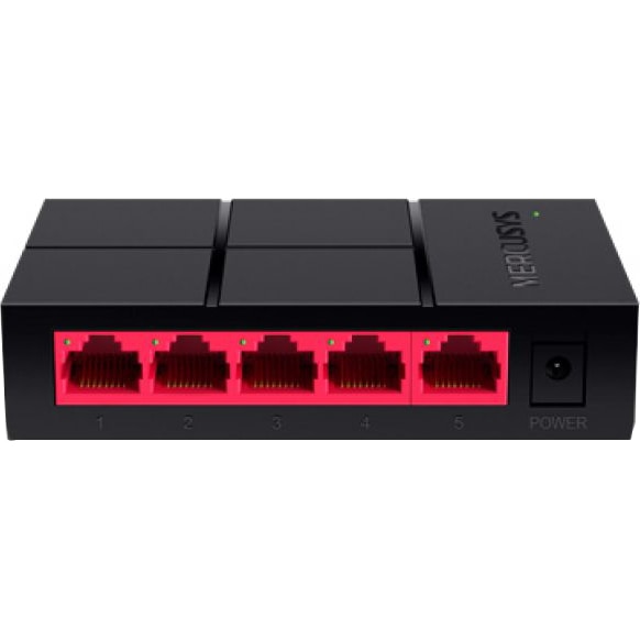 Switch Mercusys Desktop 10/100/1000 Mbps cu 5 porturi, MS105G