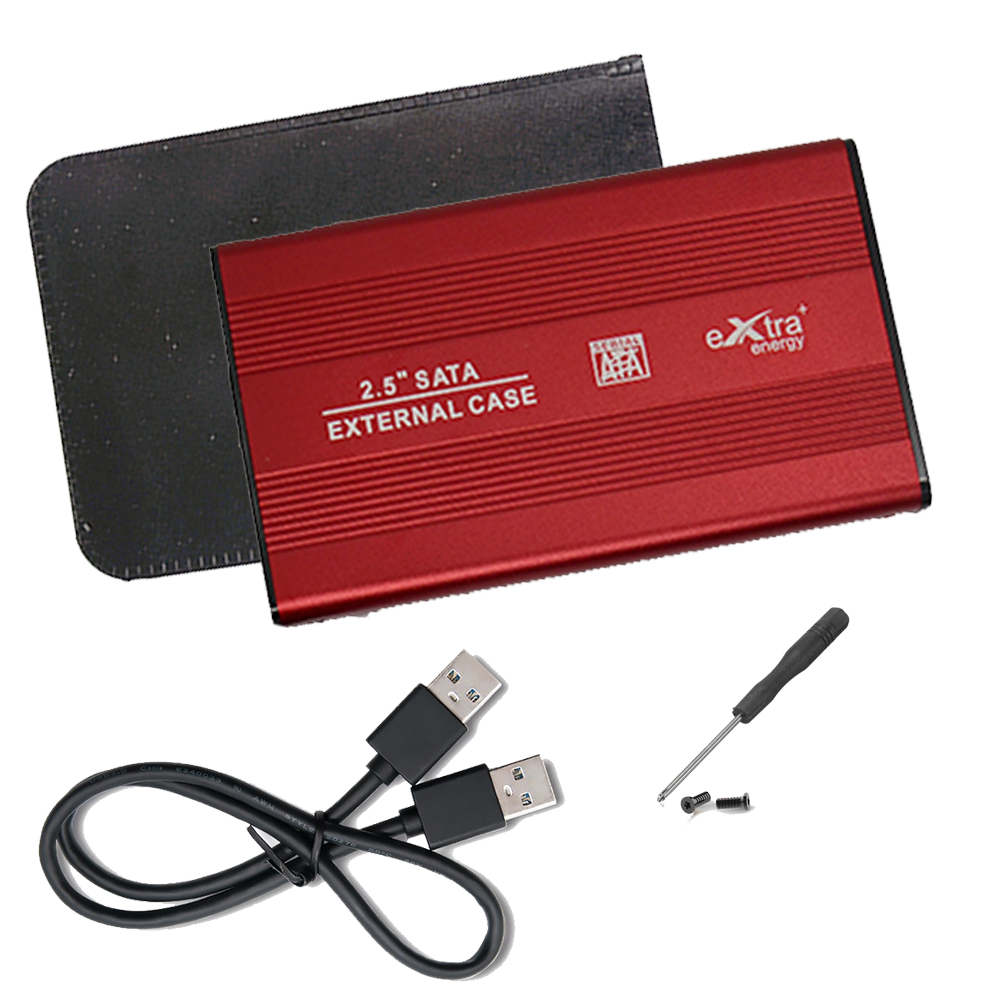 HDD Rack eXtra+ Energy, 2.5"  USB 2.0 Rosu