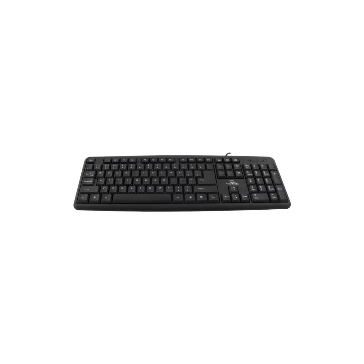 Tastatura Titanum Esperanza interfata PS/2 Negru