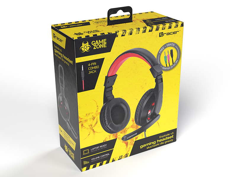 Gaming Headphones TRACER EXPLODE V3 TRASLU46711